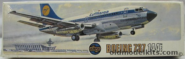 Airfix 1/144 Boeing 737 Lufthansa, 03175-2 plastic model kit